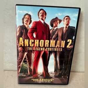 Anchorman 2: The Legend Continues DVD